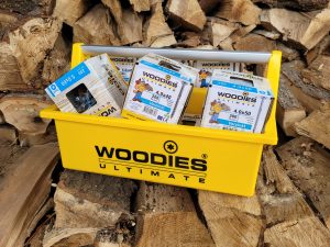 Woodies spaanplaatschroeven assortiment verzinkt 16 t/m 100 mm TORX 3000 stuks + GRATIS Woodies draagbox